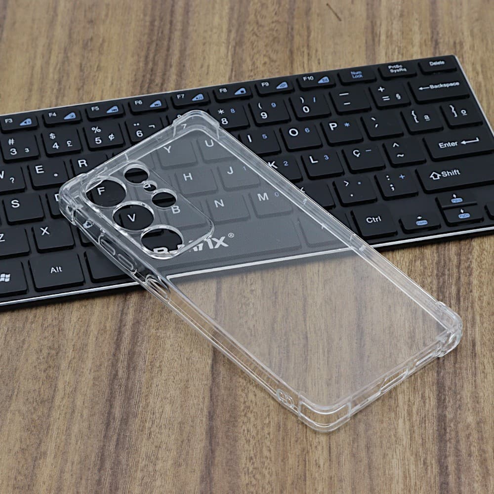 Capa Transparente Proteção de Camera S25 Ultra