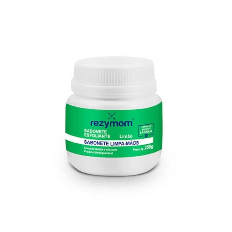 Sabonete esfoliante para mãos rezymon de limão 250g