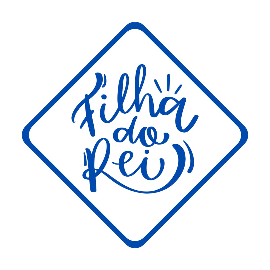 Placa Decorativa "Filha Do Rei" Ecológica