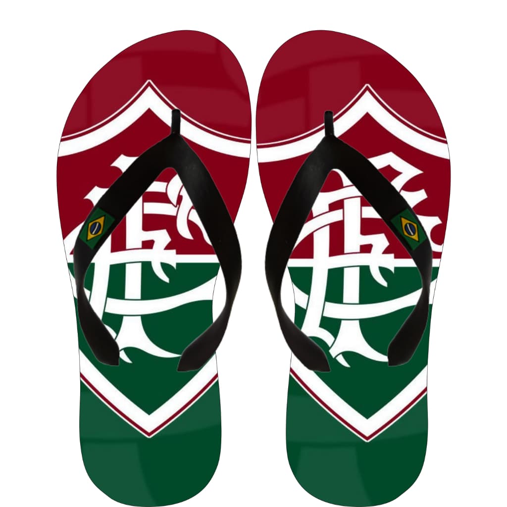 Chinelo Masculino adulto infantil time Fluminense futebol clube  feminino