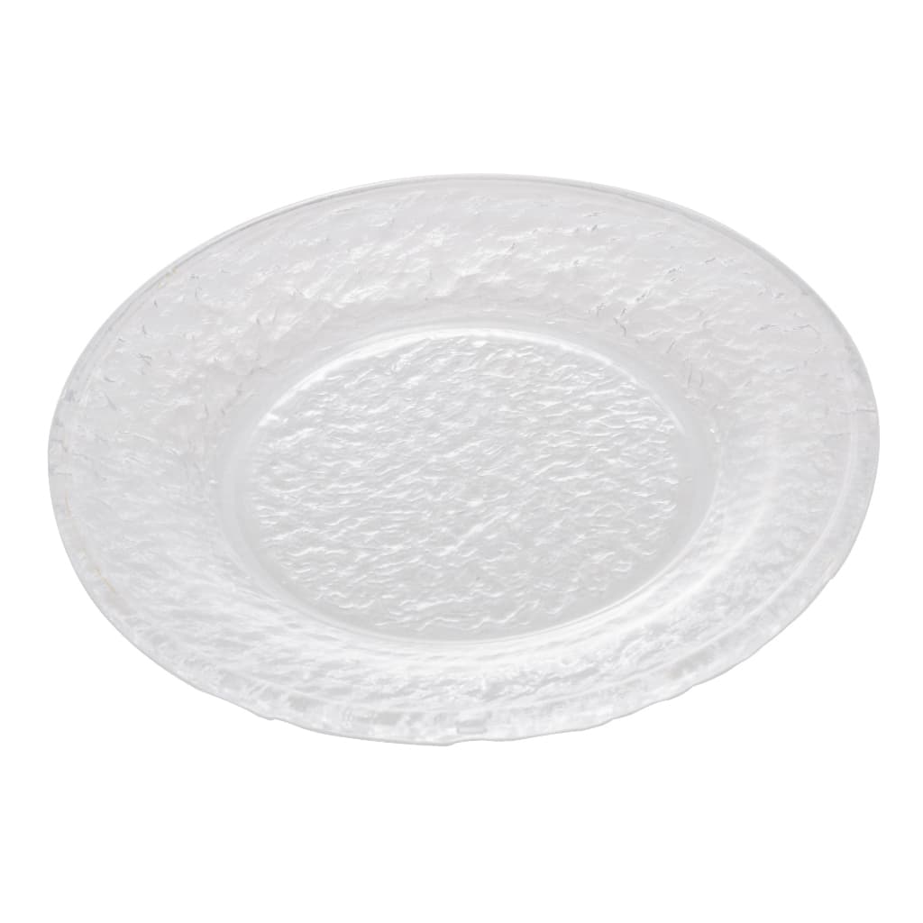 Prato P/ Sobremesa em Cristal Martelado 20cm
