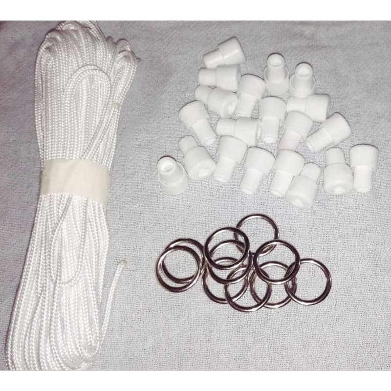 KIT COMPLETO PARA MANUTENÇÃO DE VARAIS COM VARETAS INDIVIDUAIS TETO OU PAREDE