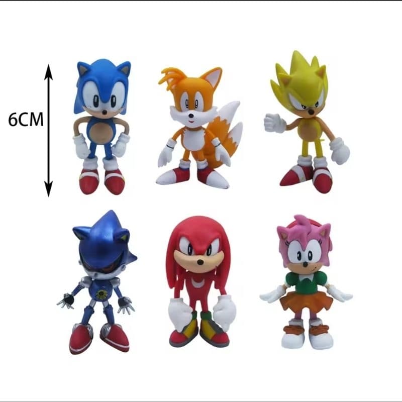 Sonic kit 6 peças