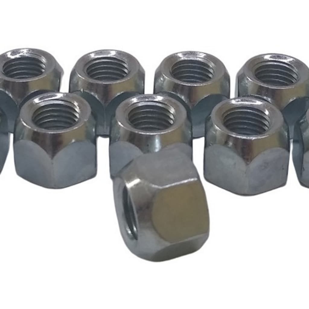 Jogo 16 Porcas Vazada Cromadas Roda De Ferro Gm Onix Spin Cobalt