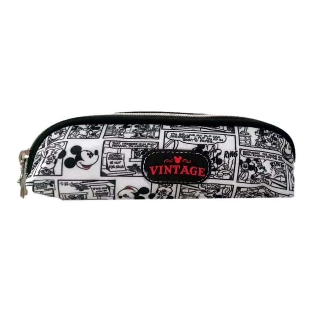 Estojo Escolar Minnie Preto E Branco Dermiwill Original