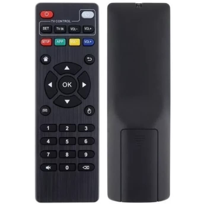 Kit Com 2 Controle Universal Para Smart Box TV