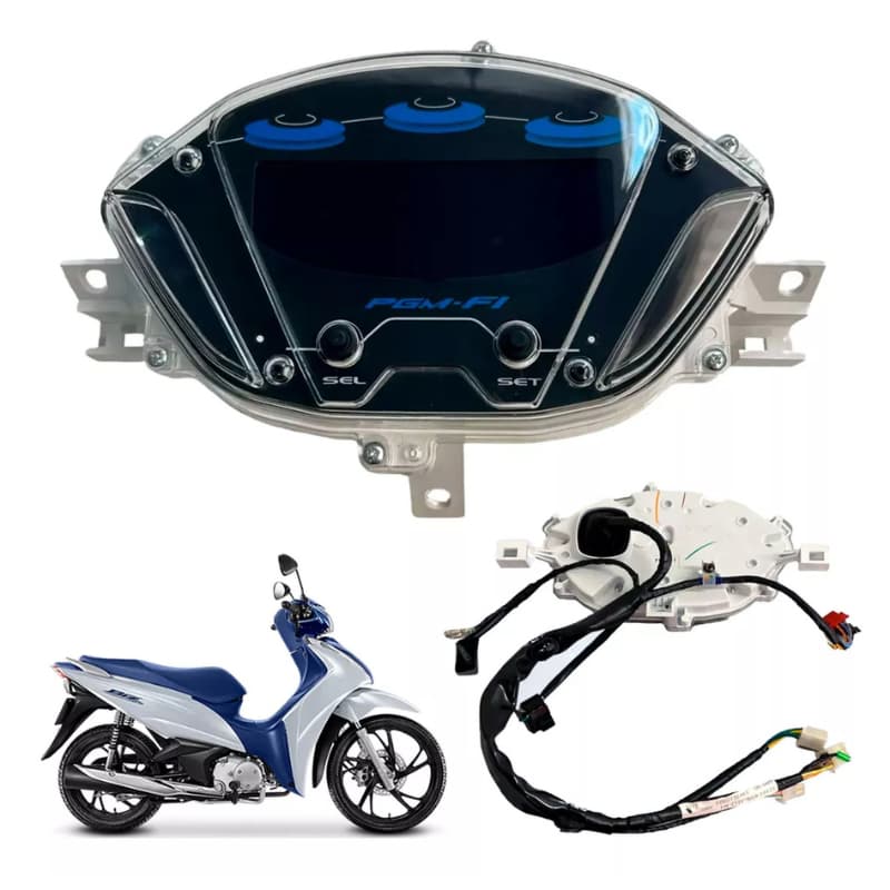 Painel Digita Full Biz 125 c/ Velocimentro  Ex  2018 2019 2020 Original