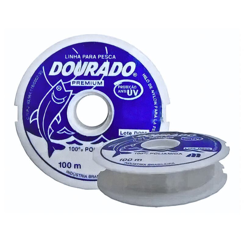 Linha Monofilamento Dourado Premium 100mt - Mazzaferro