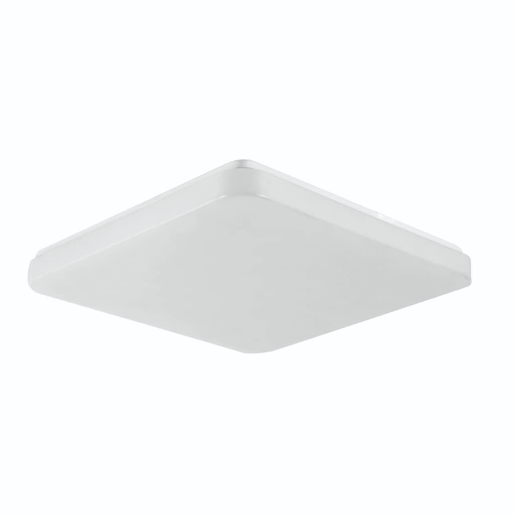 PLAFON DOMUS ECO LED QUADRADO SOBREPOR ACRÍLICO BRANCO 18W 6500K AUTOVOLT
