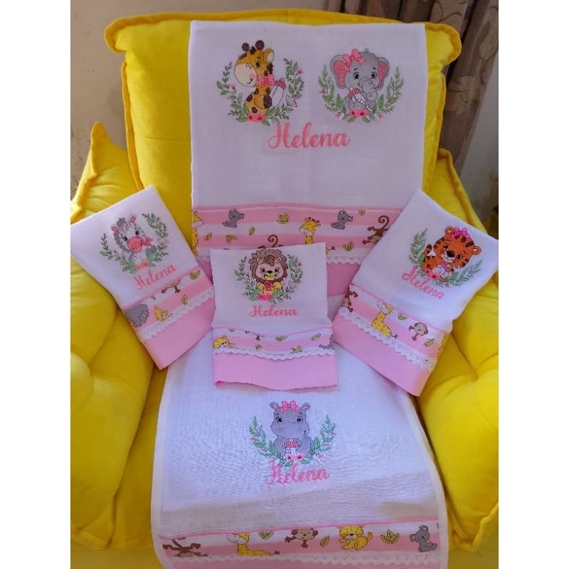 conjunto de fraldas