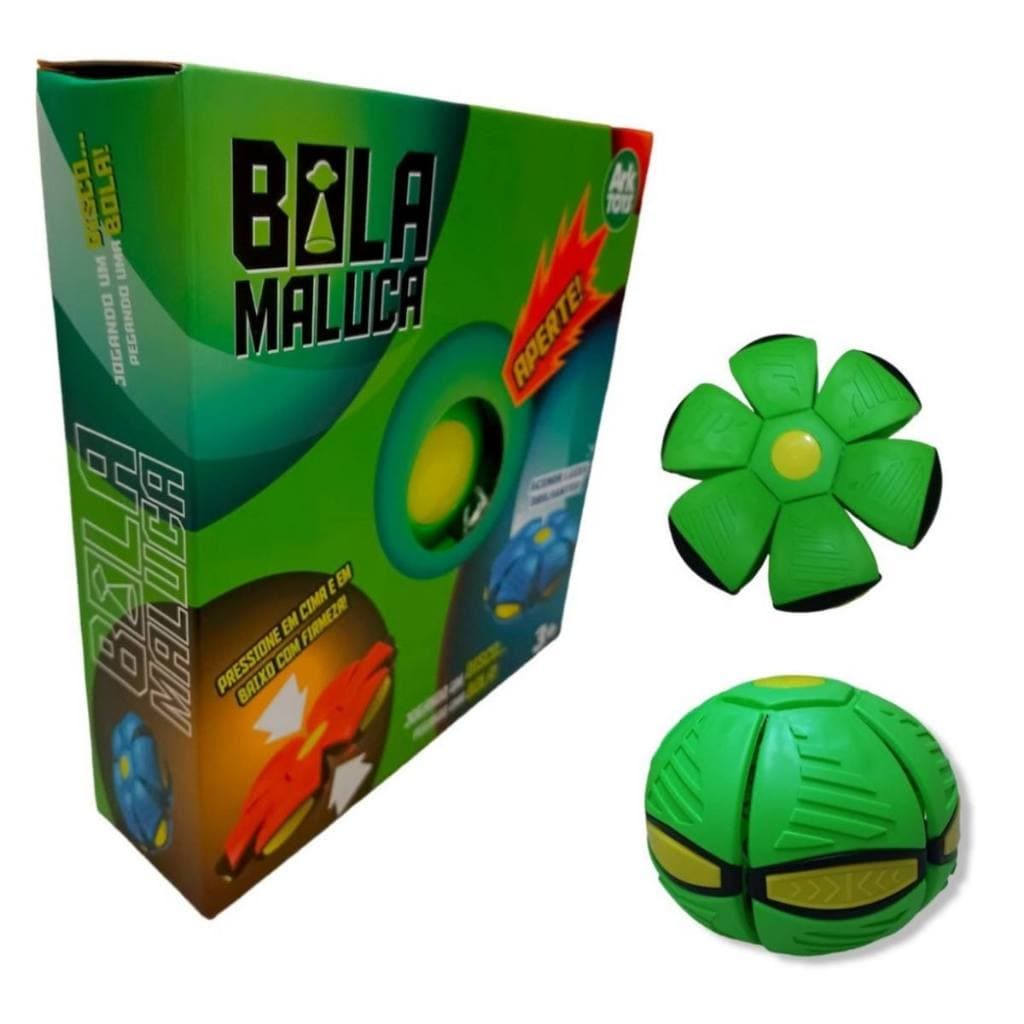 Bola Mágica Disco Voador Bola Maluca Unfo Brinquedo Ar Livre Infantil Bola Pula Menino