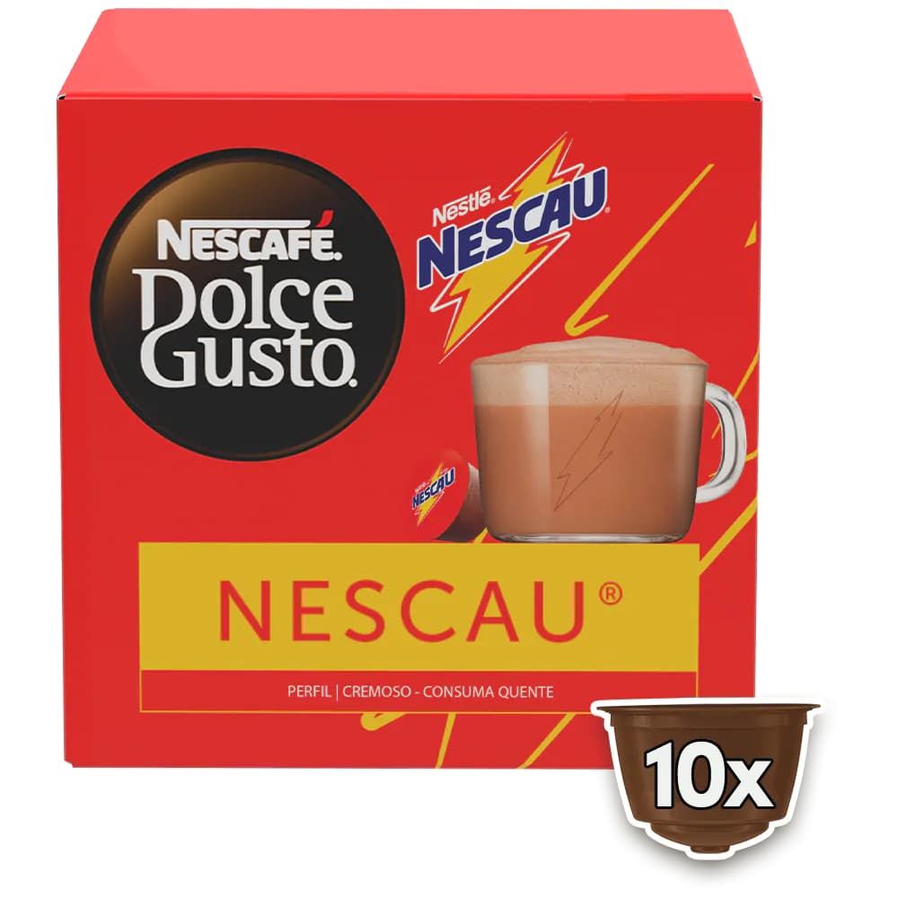Cápsula Nescafé Dolce Gusto Nescau 10 Cápsulas - Unidade 1
