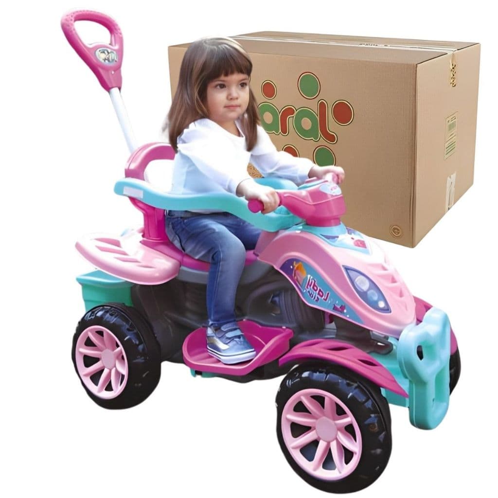 Quadriciclo Andador Infantil Maral Lady Star Menina