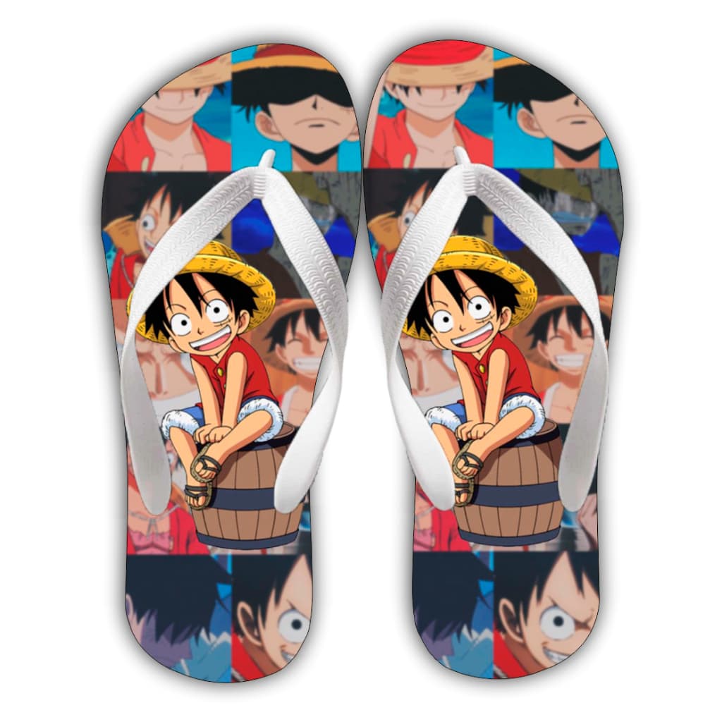 Chinelo One Piece Anime Adulto e Infantil Unissex