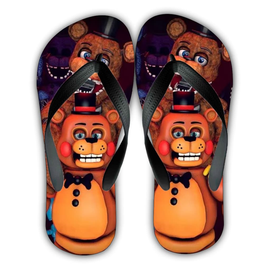 Chinelo  FIVE NIGHTS AT FREDDY'S Adulto e Infantil Unissex