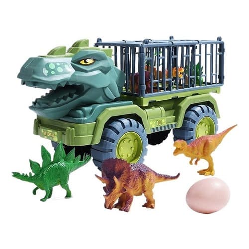 Caminhão De Transporte De Dinossauro De Tamanho Grande