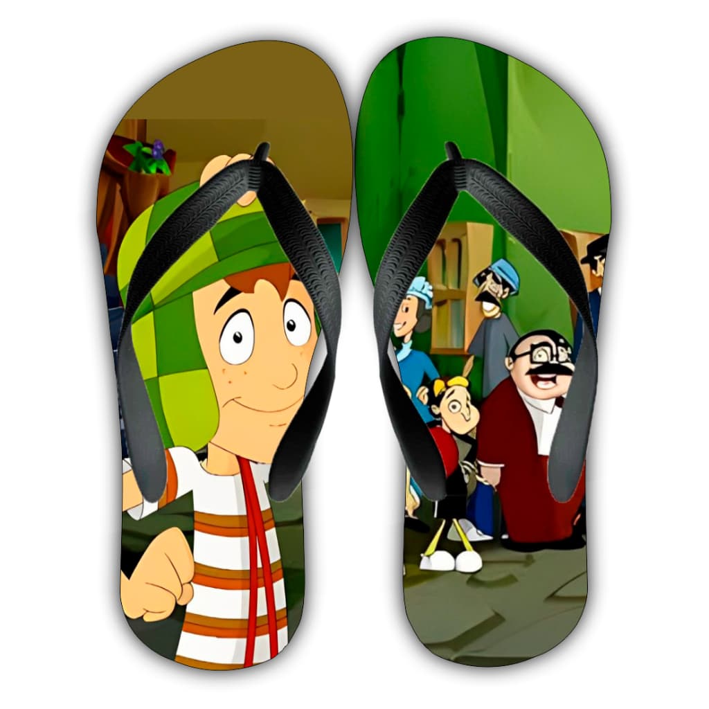 Chinelo do Chaves Desenho Adulto e Infantil