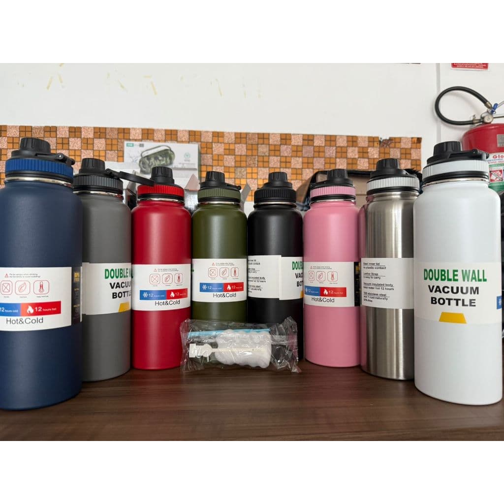 Garrafa Termica 1.200ml Academia /40 oz Matem Sua Bebida Gelada ou Quente Por Até 12horas