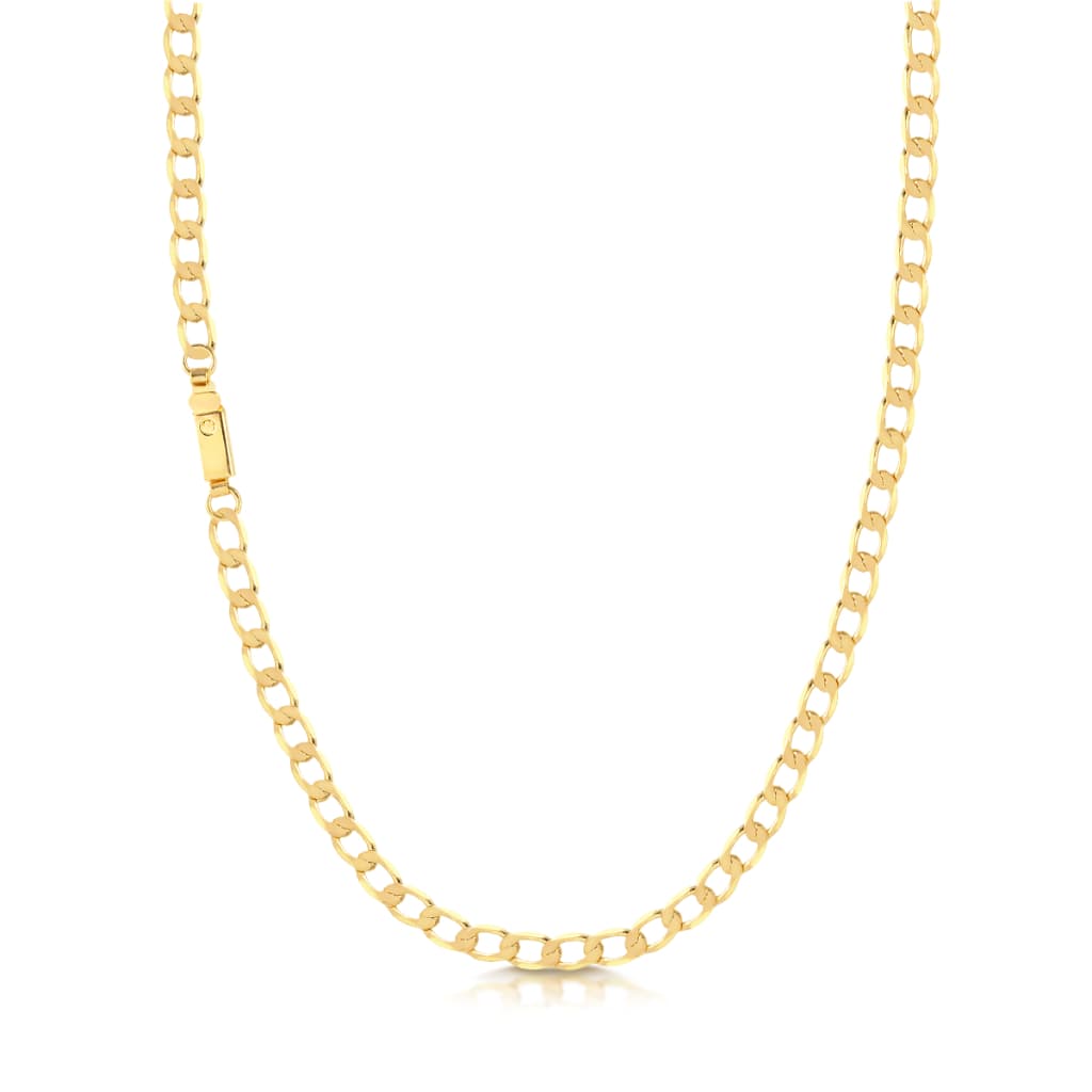 Corrente Elo Grumet Em Ouro 18k Alto Brilho intenso