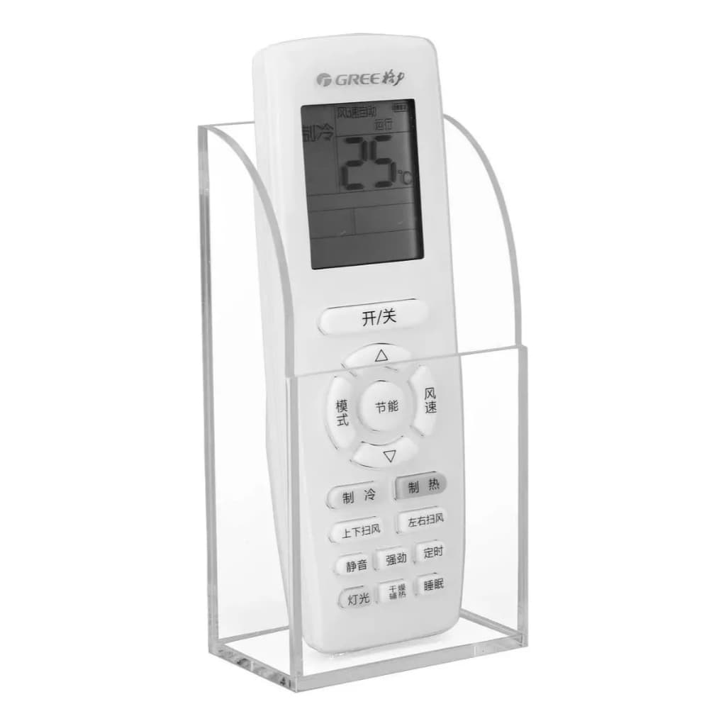 Suporte Acrílico Para Controle Remoto Duplo Ar Condicionado