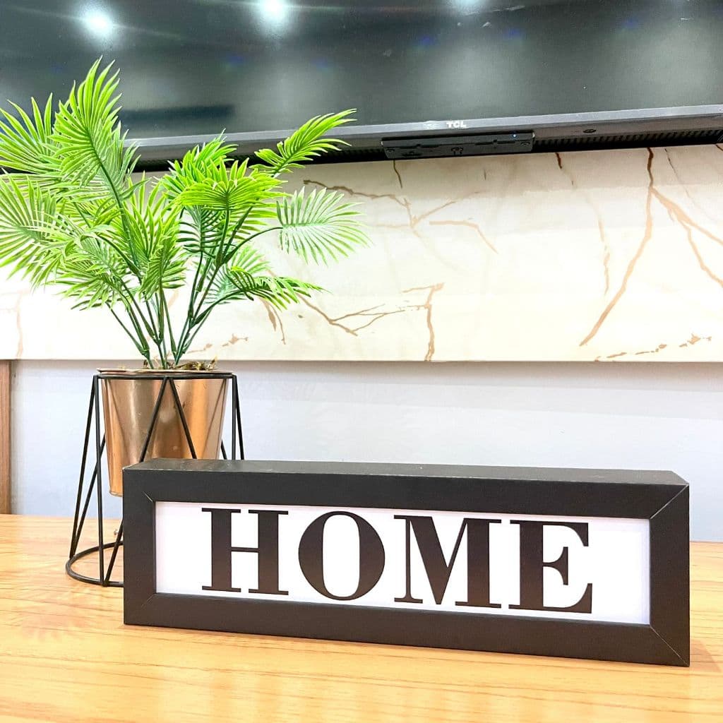 Quadrinho 30X10 HOME para sala\rack\quarto\decoração