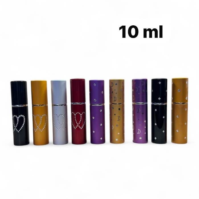 Frasco De Porta Perfume De Alumínio 10 ML