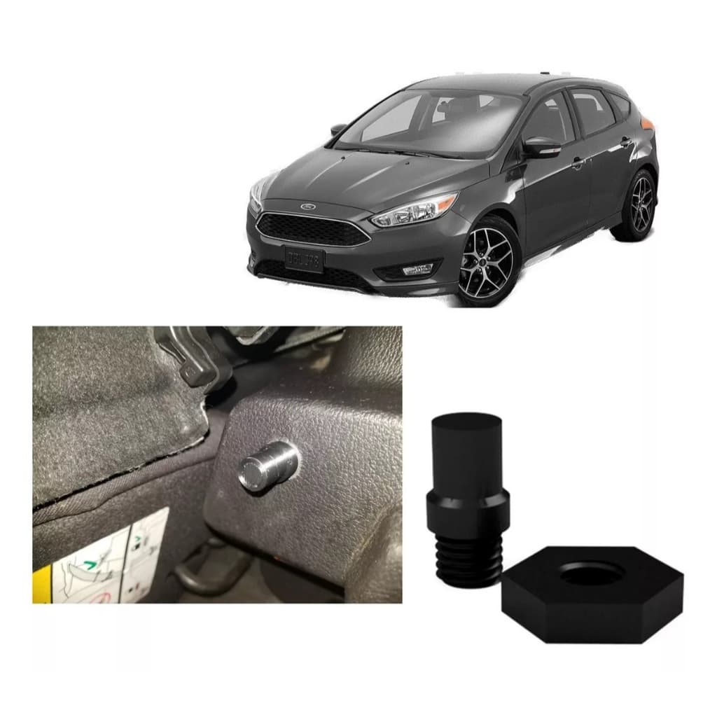 Suporte Pino Tampão Porta Mala Bagagito Focus Hatch 2014/18