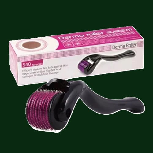 Dermaroller Para Cabelo Rosto Corpo Estrias Manchas Revitalização Colágeno Anti Rugas Skin Care