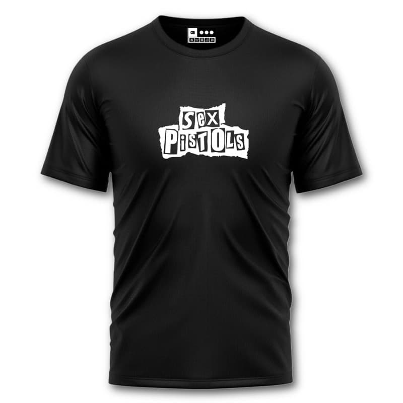 Camisa Camiseta Banda SEX PISTOLS Dry Fit Rock Academia Treino Masculino