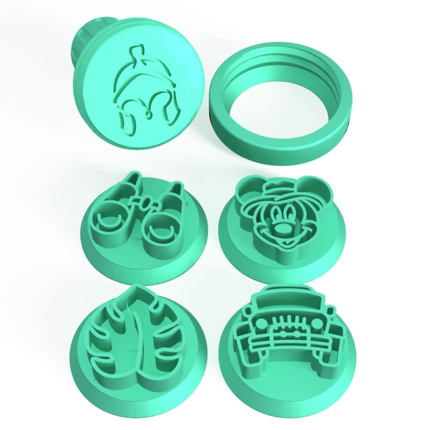Carimbo Docinhos Brigadeiros  Epic 3d ratinho safari