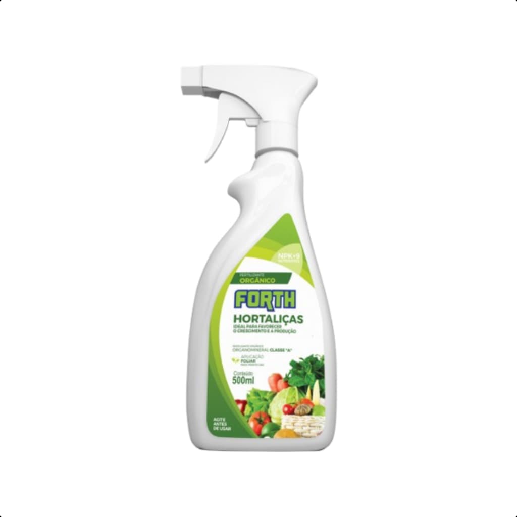 FERTILIZANTE FORTH JARDIM HORTALIÇAS ADUBO DE CRESCIMENTO PRONTO USO 500ML