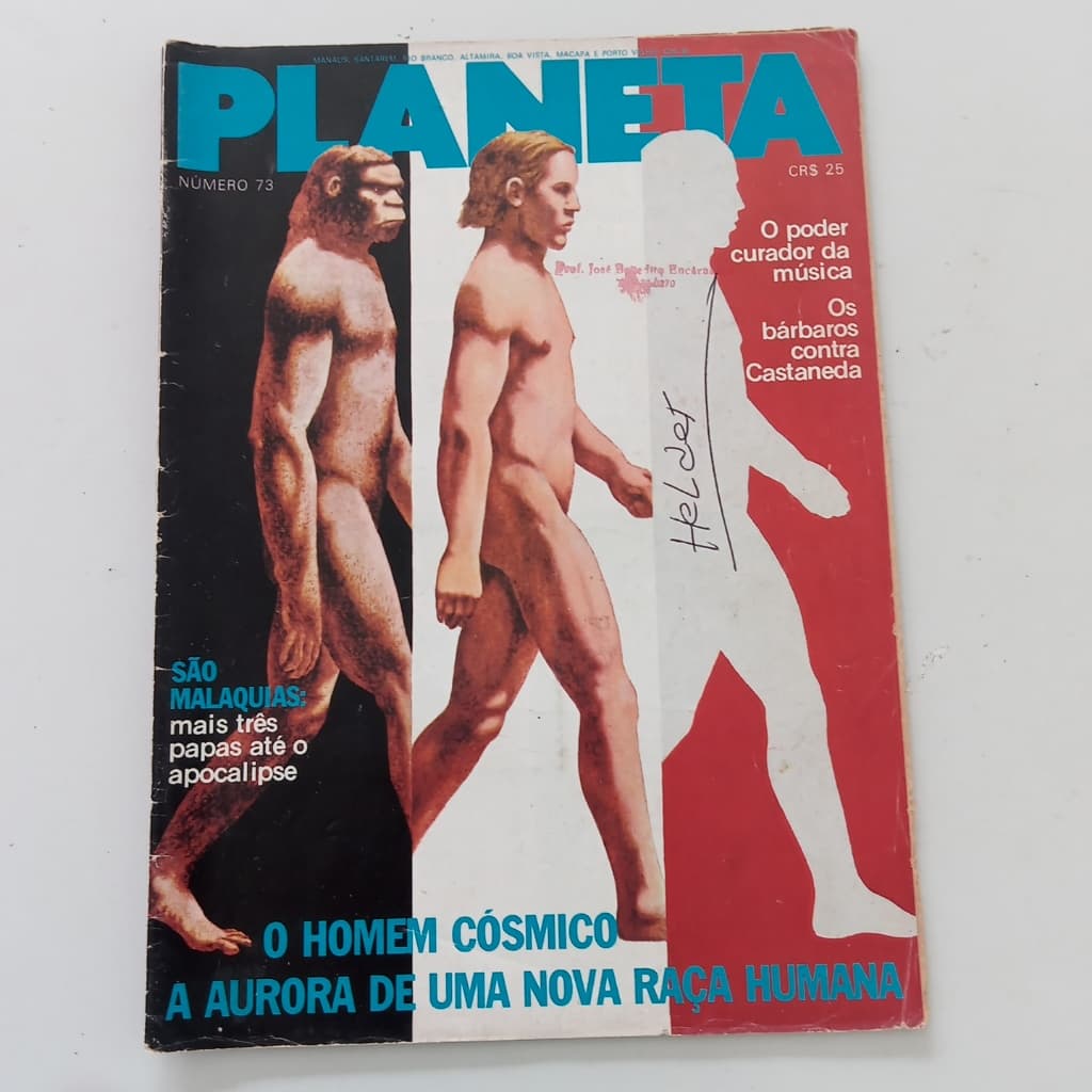 Revista Planeta, O Homem Cósmico A Aurora De Uma Nova