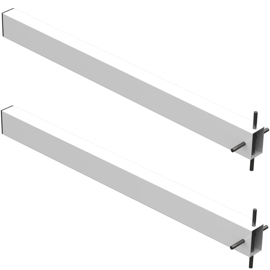 Suporte Pia Chumbar 02 unidades Parede Balcão Pia Bancada Robusto 40 CM 50 CM 60 CM Branco