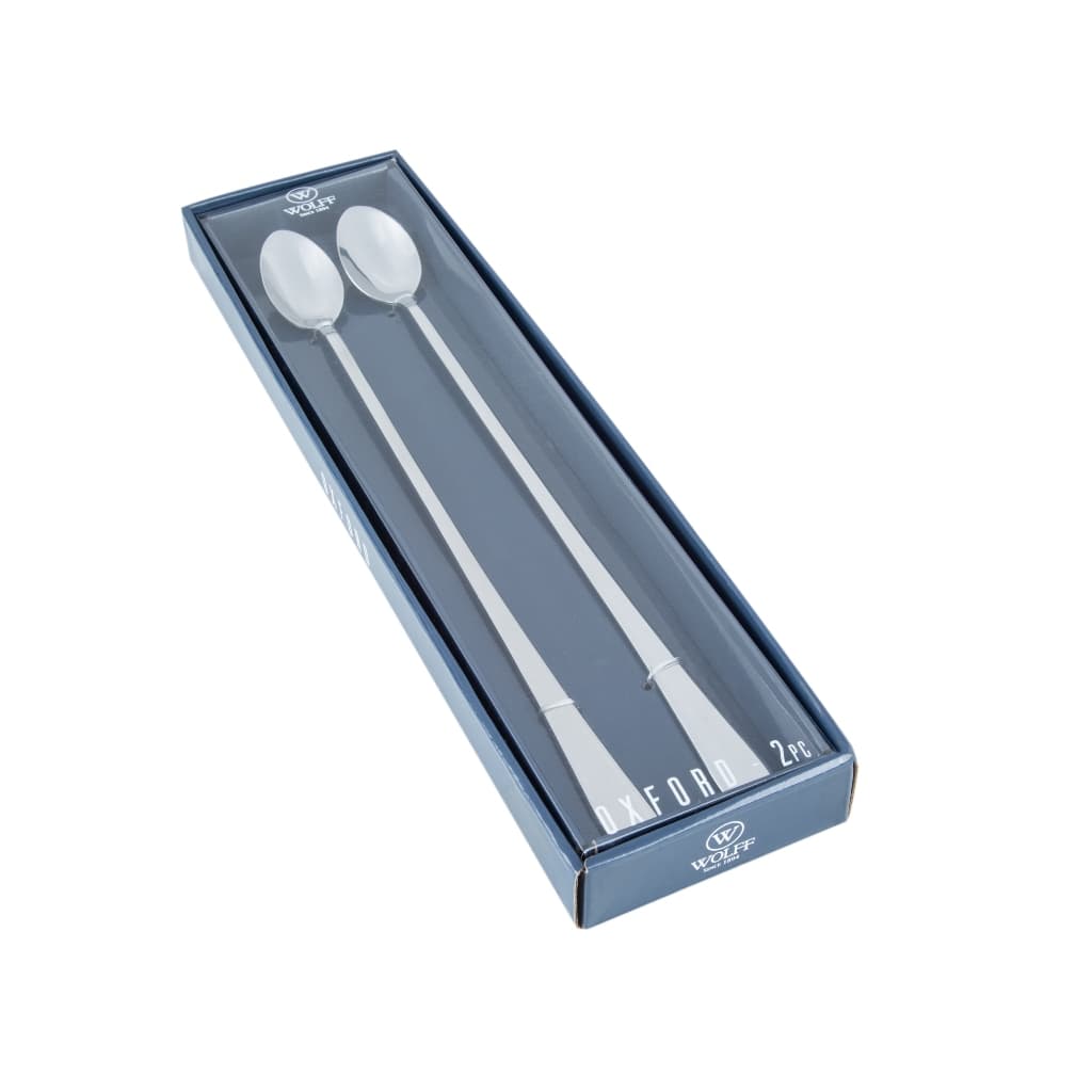 Conjunto 2 Colheres Bailarina de Aço Inox Oxford 30cm - Wolff