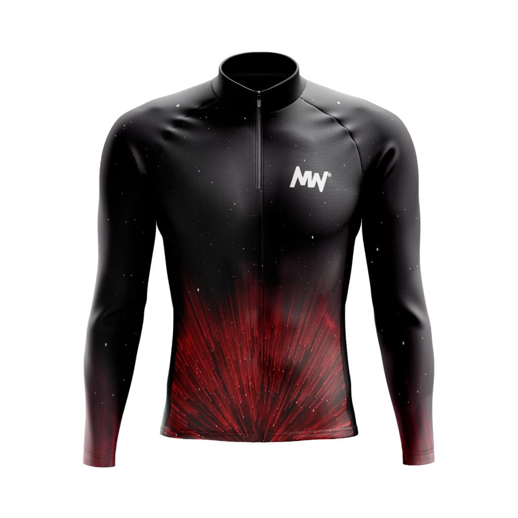CAMISA PARA CICLISMO MTB GALÁXIA MASCULINA/ FEMININA E INFANTIL MANGA LONGA COD22
