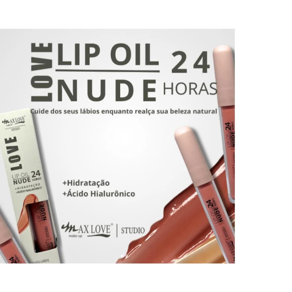 Gloss Lip Oil Nude 24h - Max Love