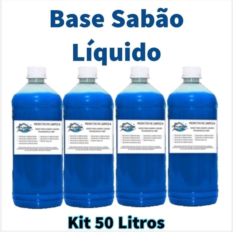 Promoção Kit 50 litros Base sabão líquido.