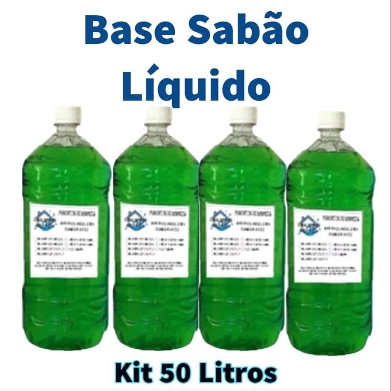 Base sabão de roupas Arittex - Faz 50 litros!