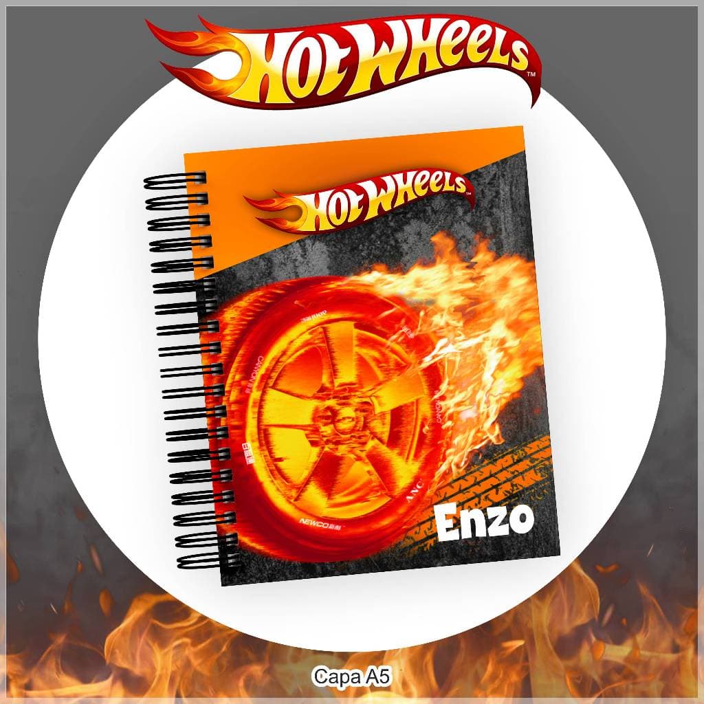 Agenda escolar 2026 hotweels 2