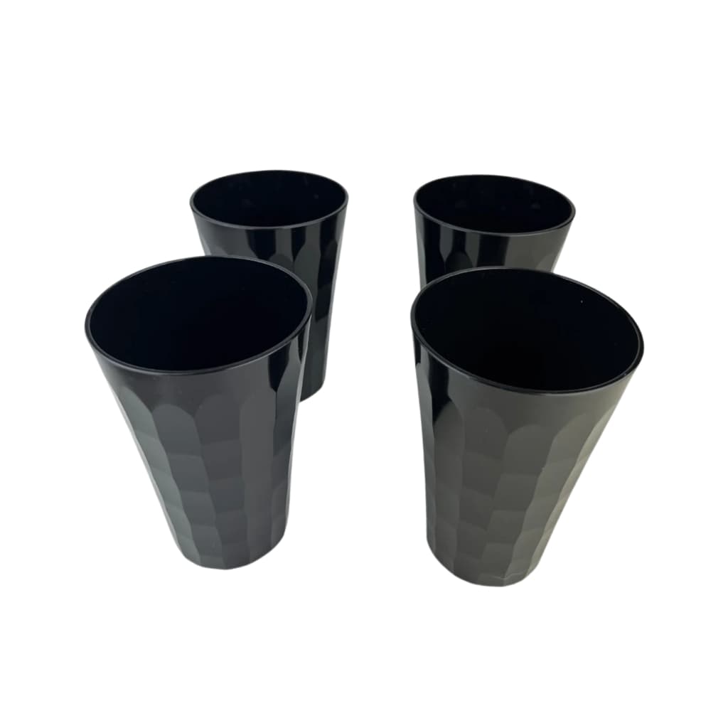 Tupperware Kit 4 Copos Prisma 475ml Policarbonato