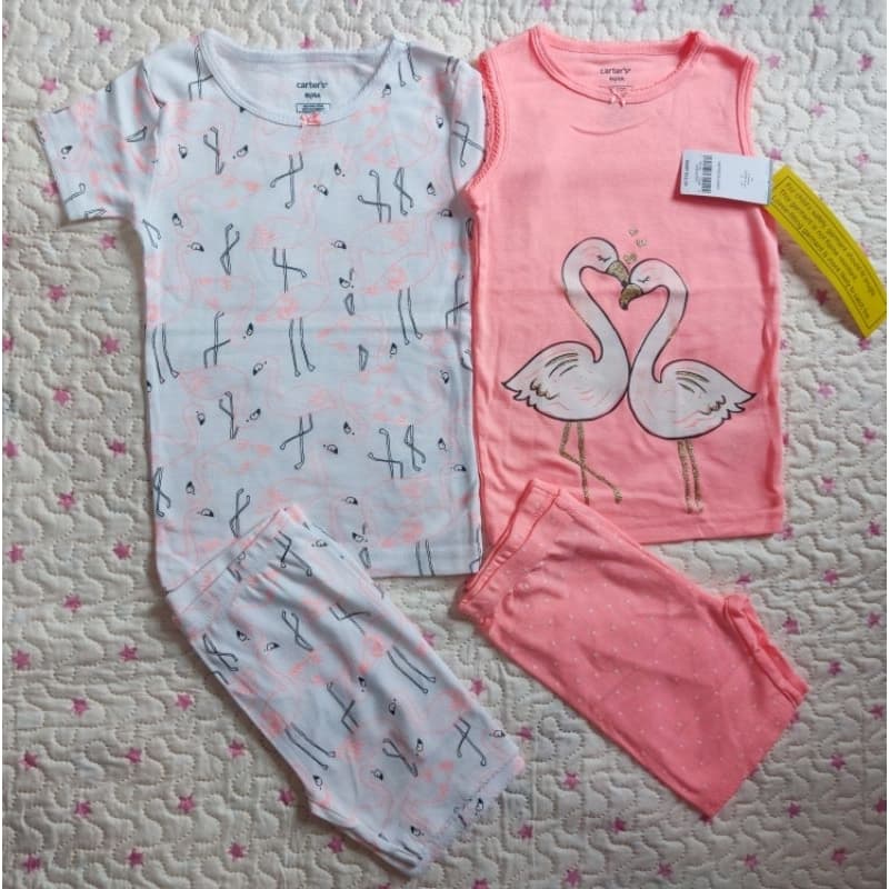 kit pijama 4 peças verão Carter's 5 anos, 100% algodão. IMPORTADO DOS EUA, ORIGINAL COM ETIQUETA!