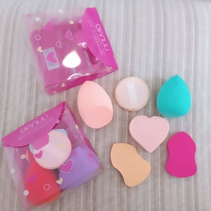 KIT ESPOJAS DE MAQUIAGEM 7 PEÇAS
