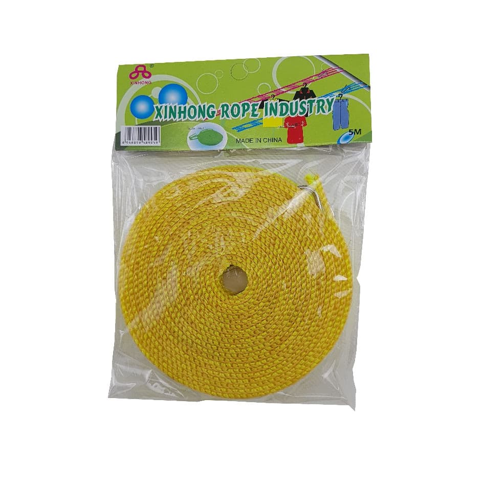 Varal Portátil 5m Nylon Antiderrapante para Roupas Viagem Casa