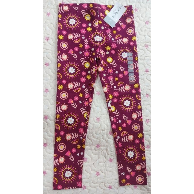 Legging Carter's 5 anos, calça. IMPORTADO DOS EUA, ORIGINAL COM ETIQUETA!