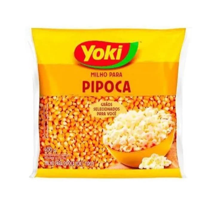 Milho para Pipoca Yoki Pacote com 400g
