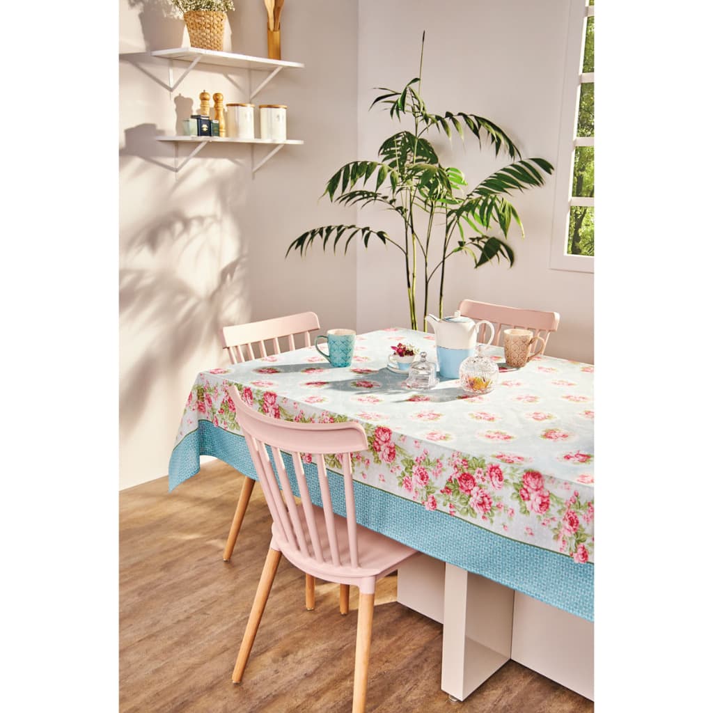 Toalha de mesa quadrada 140 Cm X 140 Cm 4 Lugares  varias estampas