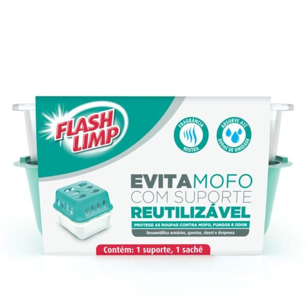 Evita Mofo Flash Limp 400g – Proteção Eficaz Contra Umidade e Mofo