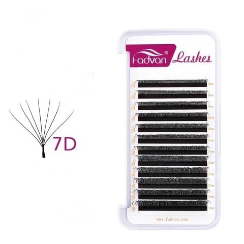 KIT DE CILIOS FADVAN 7DW - 0.07D ORIGINAL | PRONTA ENTREGA | ENVIO IMEDIATO | FIO ABERTO VOLUMOSO