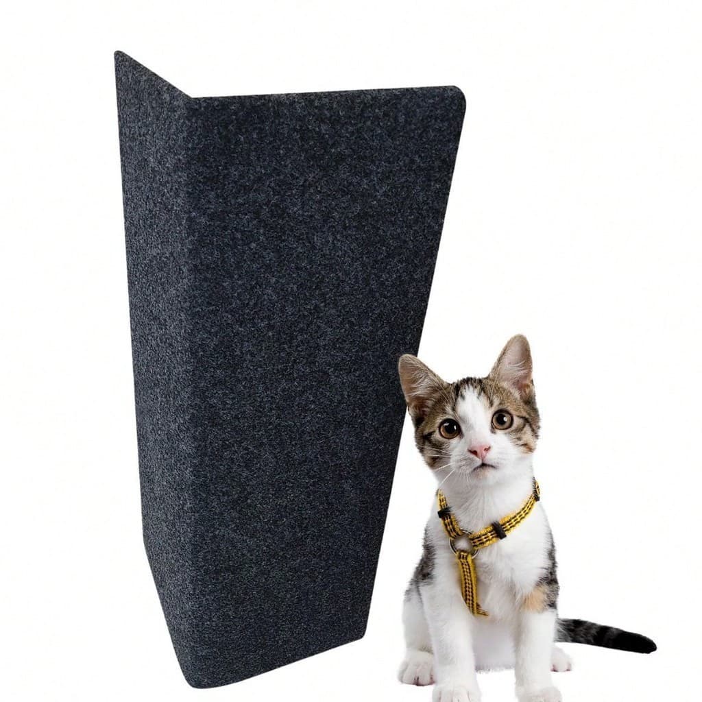 Arranhador Gatos Protetor Sofá E Cama Box MDF Revestido de Carpete