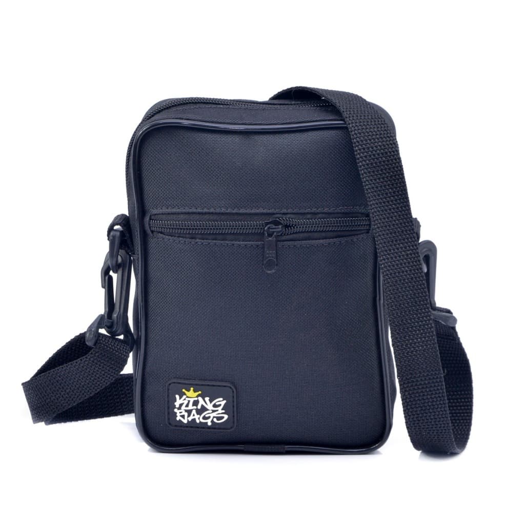 shoulder bag 2 bolsos transversal alça regulavel pochete de ombro feminina e masculino